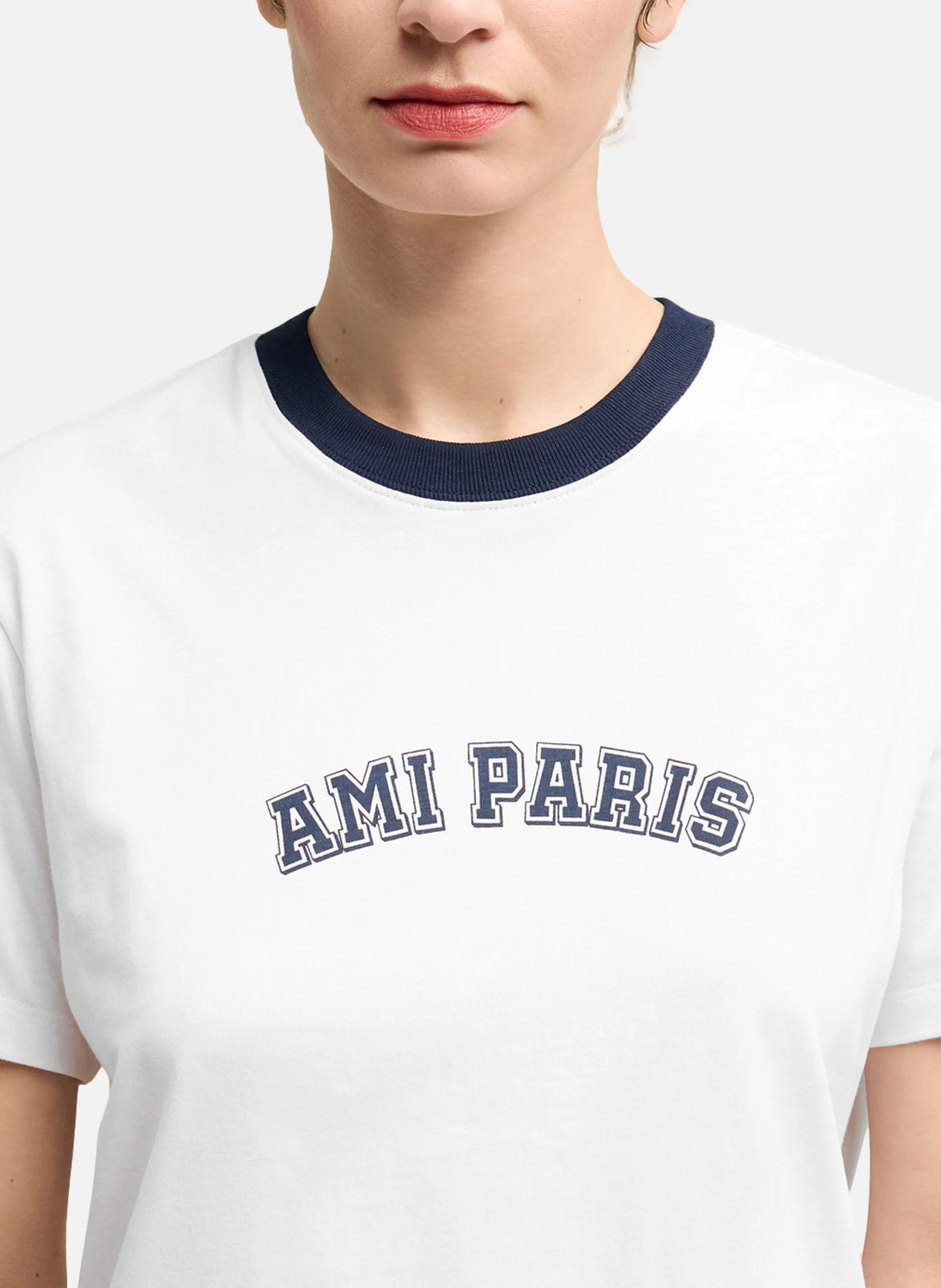AMI PARIS  T-shirt ami paris unisexe - Blanc