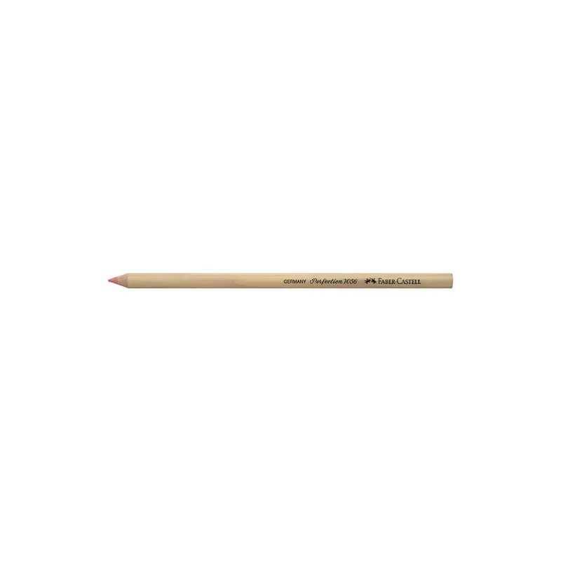 Crayon gomme Perfection 7056 Faber Castell - Pointe rose