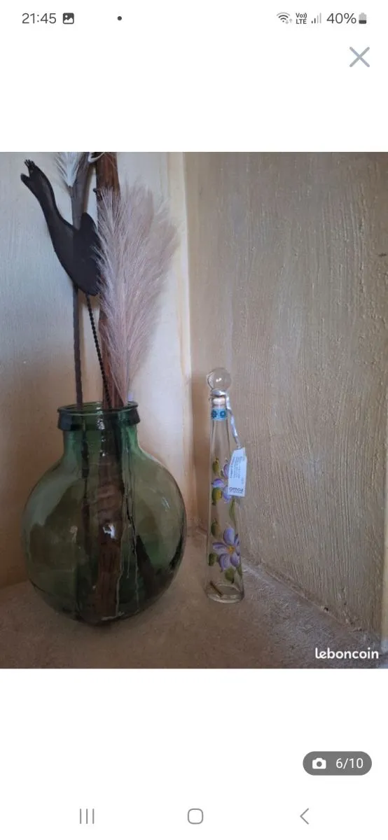 Flacon de parfum vintage 
