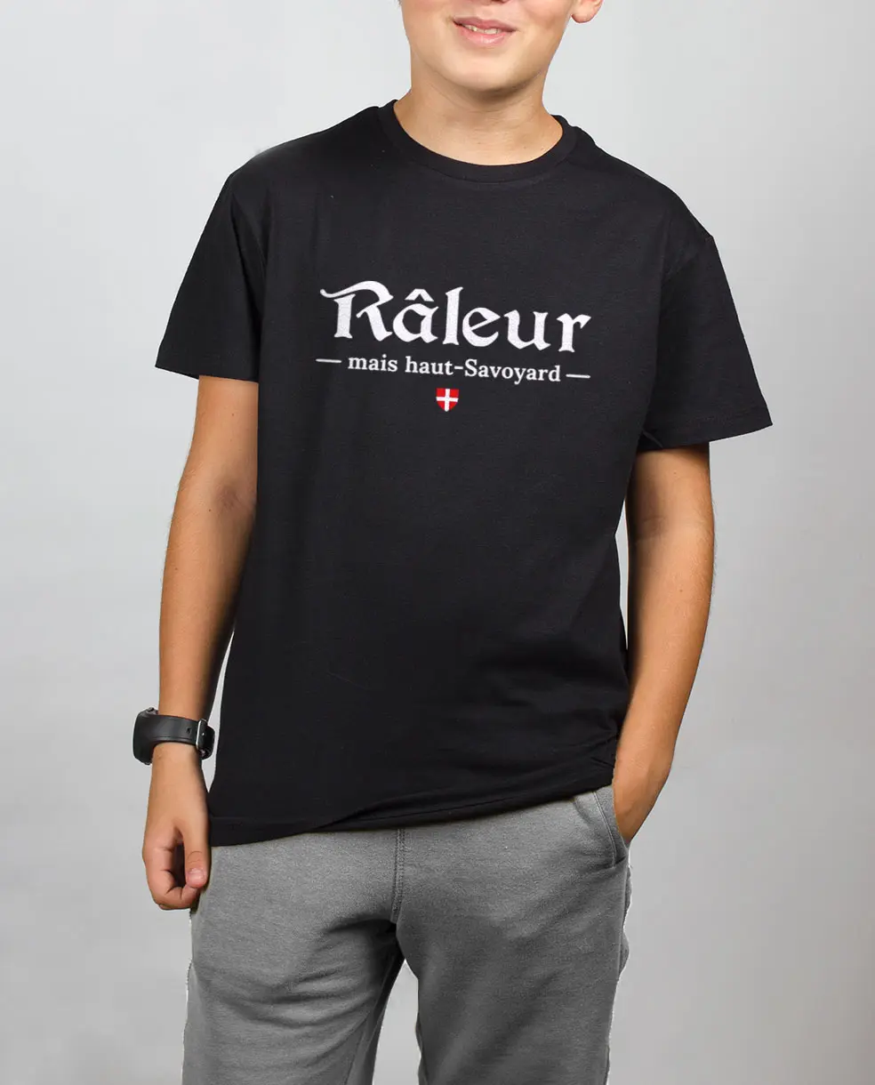 Les Savoyards - T SHIRT ENFANT : RALEUR MAIS HAUT SAVOYARD