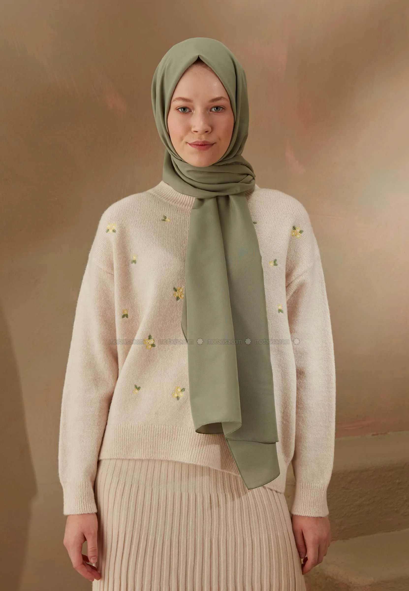 Mint - Plain - Shawl