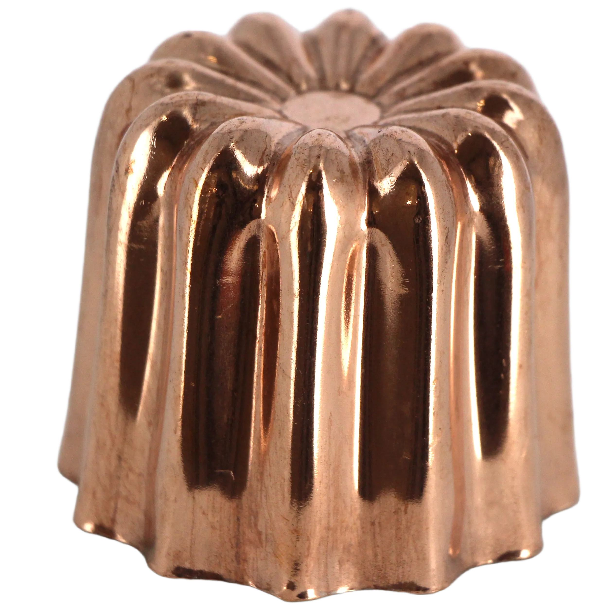 Moule à cannelé en cuivre