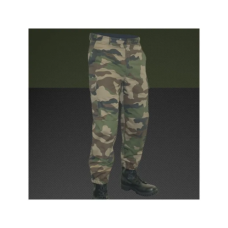 Pantalon militaire pince F2 AT camo OPEX,court