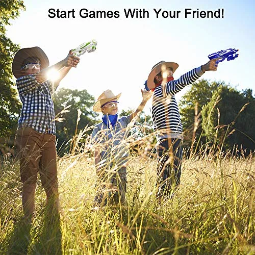 Pistolet Enfant pour Fléchettes avec Accessoires pour Garçons et Filles 