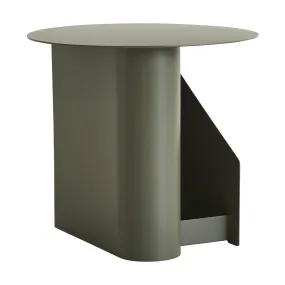 Table d'appoint en métal vert 36x40cmSentrum